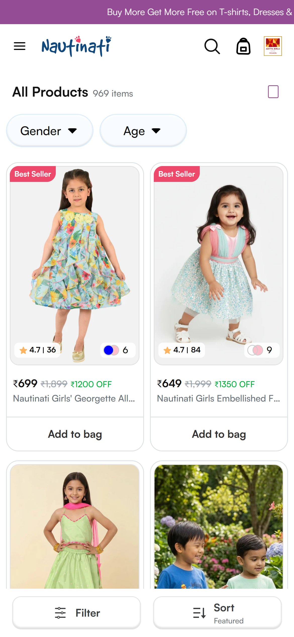 Nauti Nati — Mobile